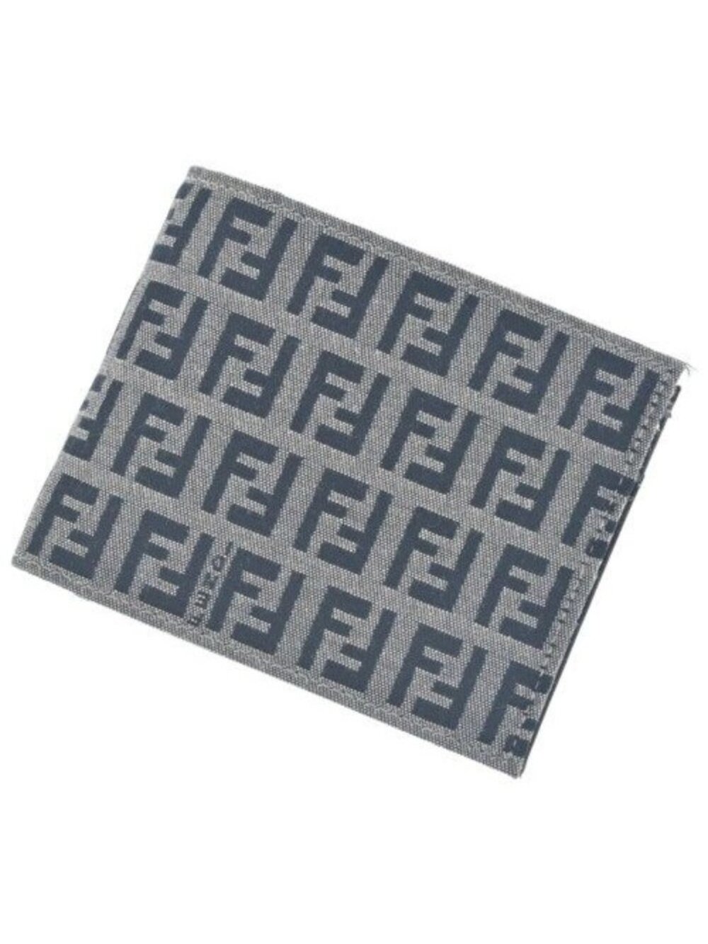 Fendi Zucchino Pattern Bifold Wallet Coin Purse
